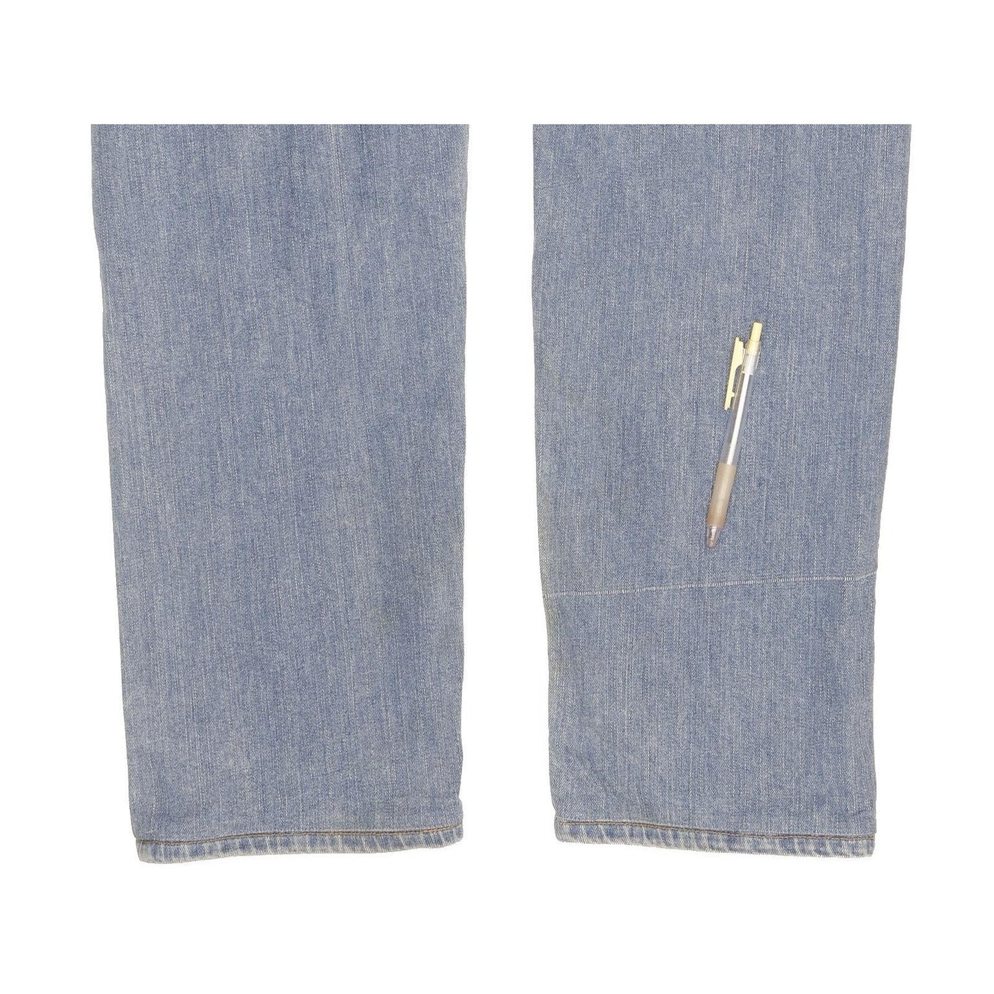 Levi's 521 Men Blue Straight Regular Stretch Jeans W36 L32