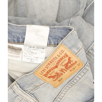 Levi's 508 Men Blue Straight Slim Stretch Jeans W29 L32