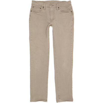 Levi's 511 Men Grey Straight Slim Stretch Jeans W32 L32