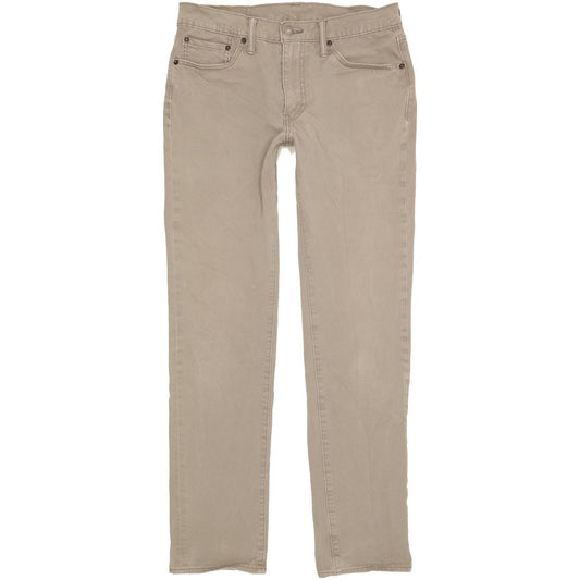Levi's 511 Men Grey Straight Slim Stretch Jeans W32 L32