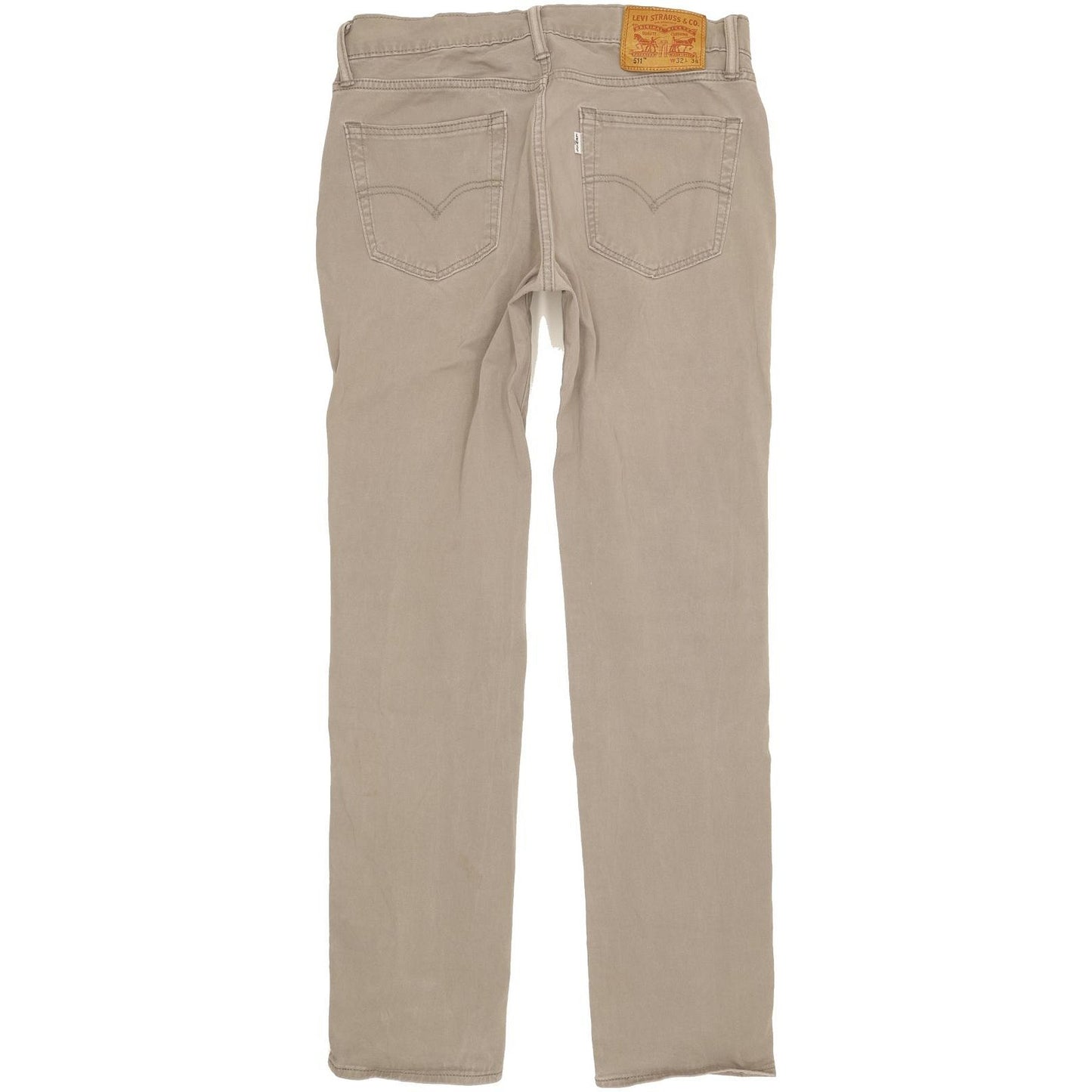 Levi's 511 Men Grey Straight Slim Stretch Jeans W32 L32
