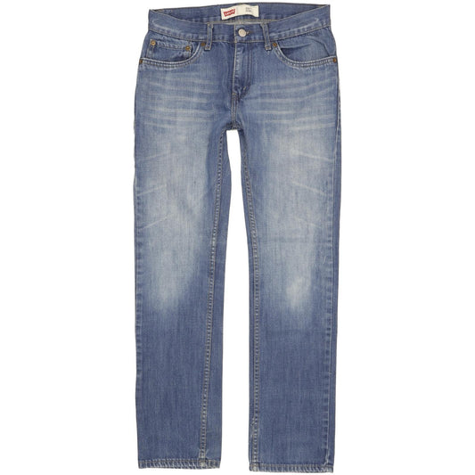 Levi's 511 Men Blue Straight Slim Jeans W28 L28