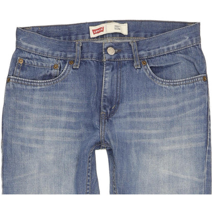 Levi's 511 Men Blue Straight Slim Jeans W28 L28