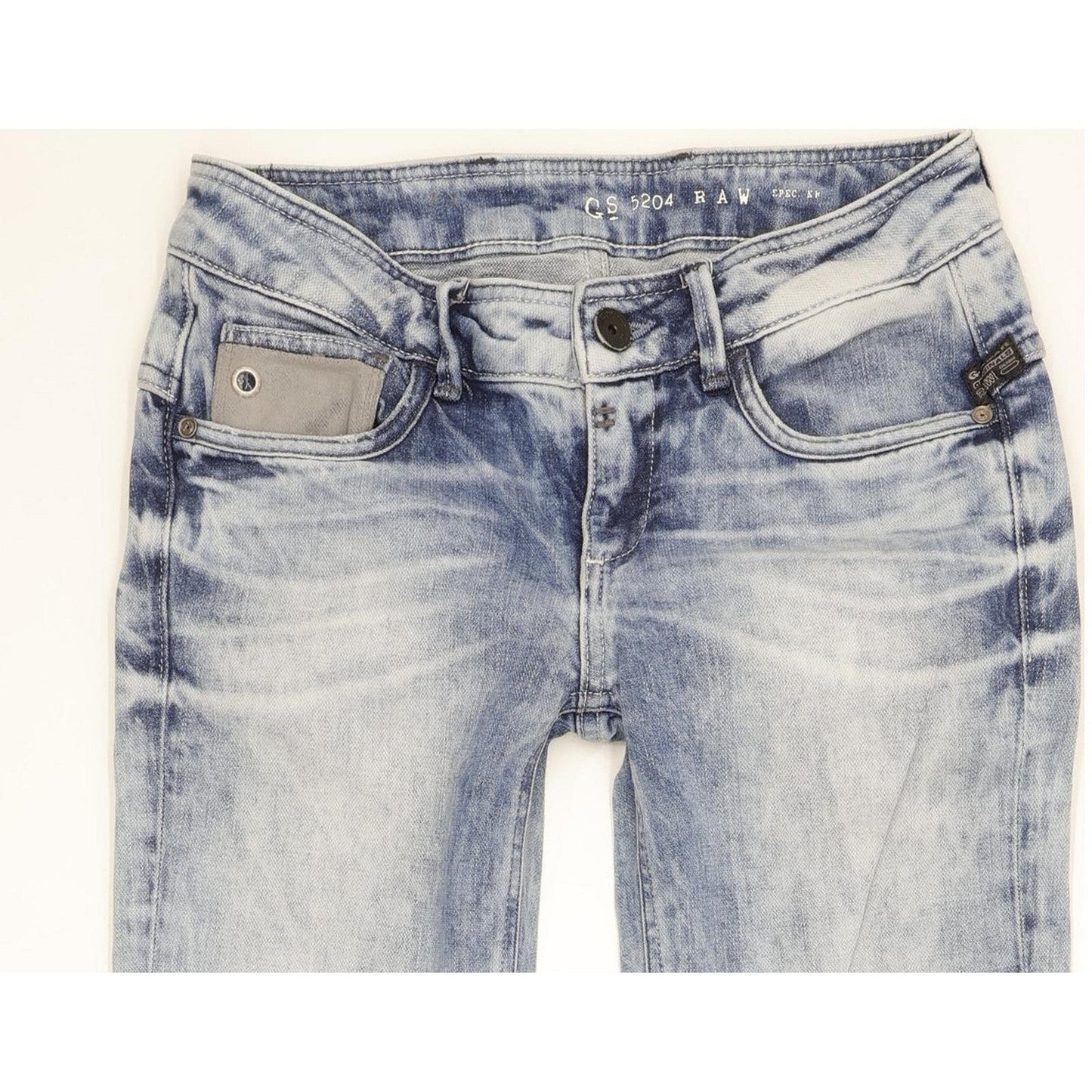 G-Star Midge Rover Women Blue Skinny Slim Stretch Jeans W26 L32