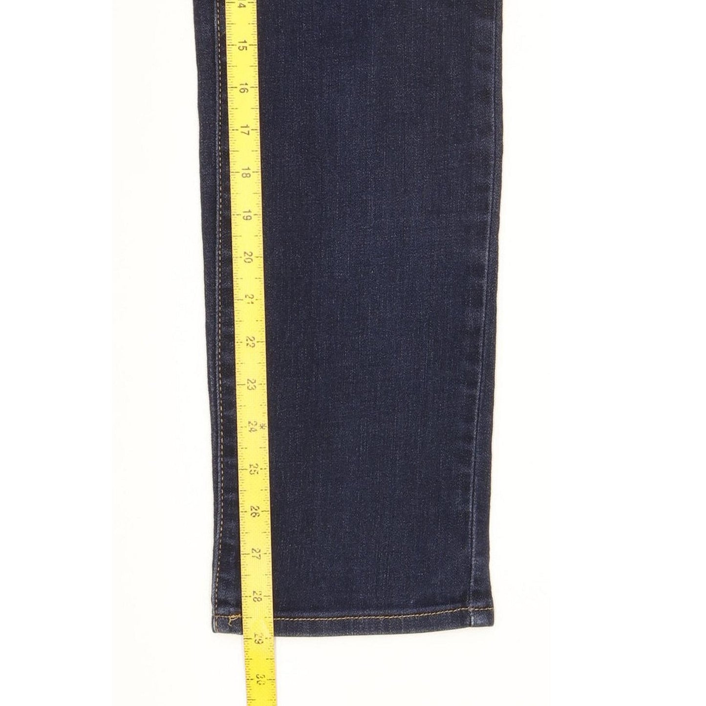Levi's 712 Women Navy Straight Slim Stretch Jeans W28 L29