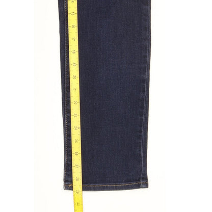 Levi's 712 Women Navy Straight Slim Stretch Jeans W28 L29