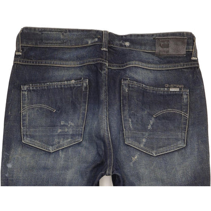 G-Star Women Navy Tapered Relaxed Jeans W29 L30