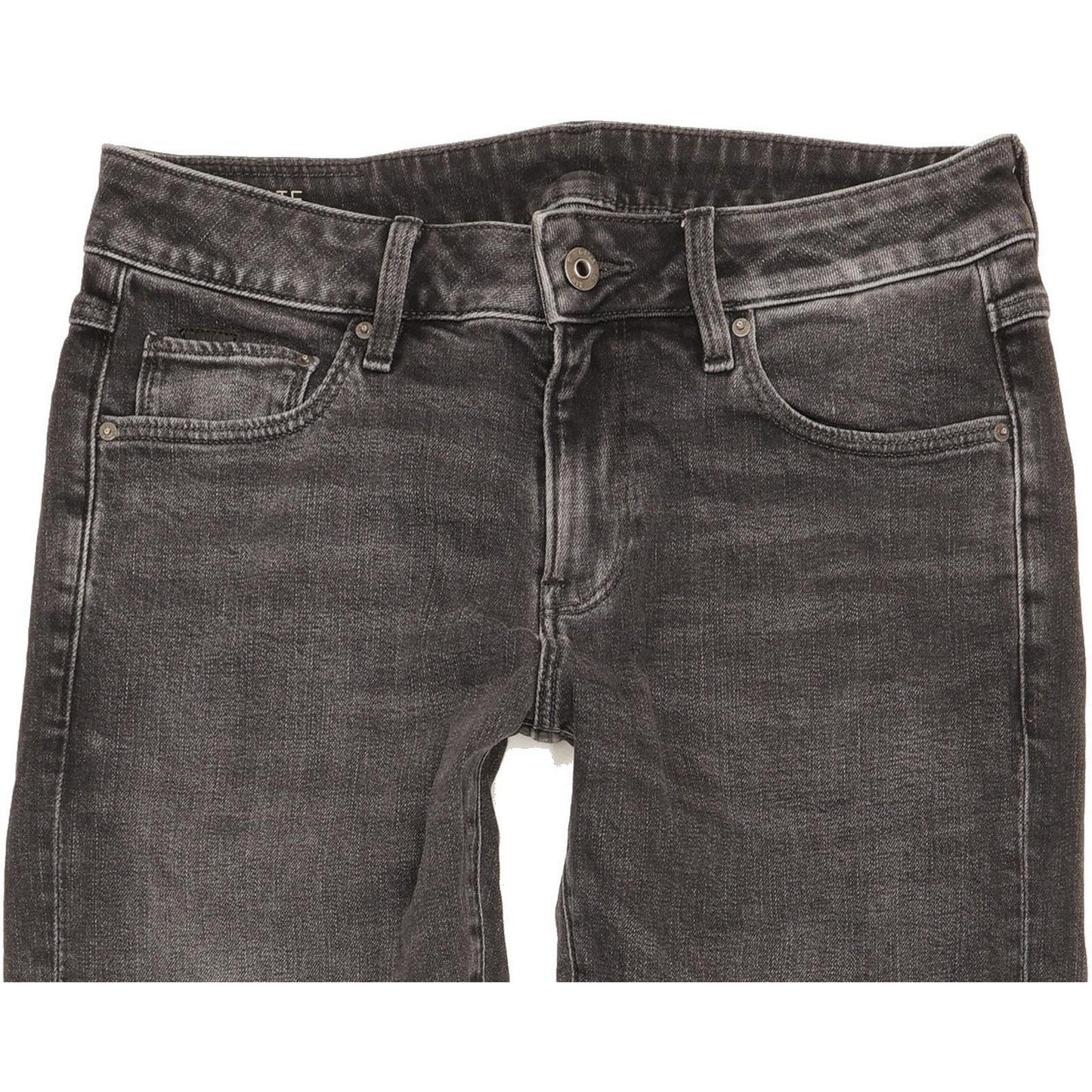 G-Star Kate Women Charcoal Tapered Loose Boyfriend Stretch Jeans W26 L30