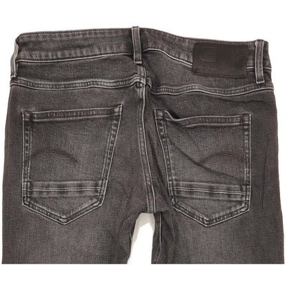 G-Star Kate Women Charcoal Tapered Loose Boyfriend Stretch Jeans W26 L30