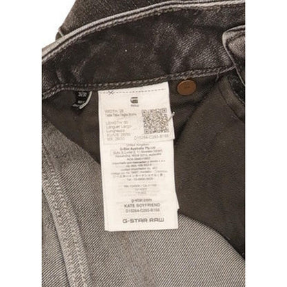 G-Star Kate Women Charcoal Tapered Loose Boyfriend Stretch Jeans W26 L30