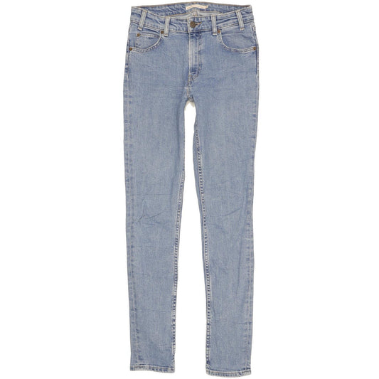 Levi's 721 Vintage Women Blue Skinny Slim Stretch Jeans W26 L32