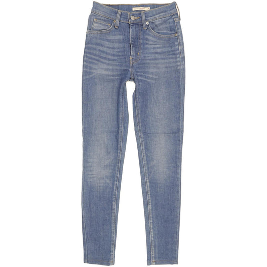 Levi's Mile Women Blue Skinny Slim Stretch Jeans W25 L28