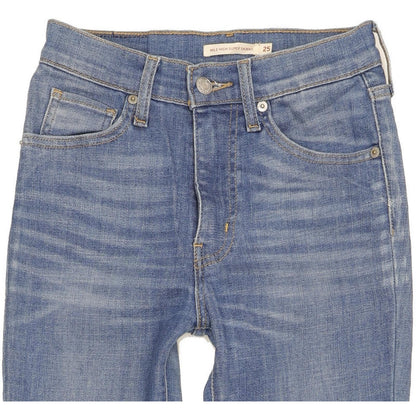 Levi's Mile Women Blue Skinny Slim Stretch Jeans W25 L28