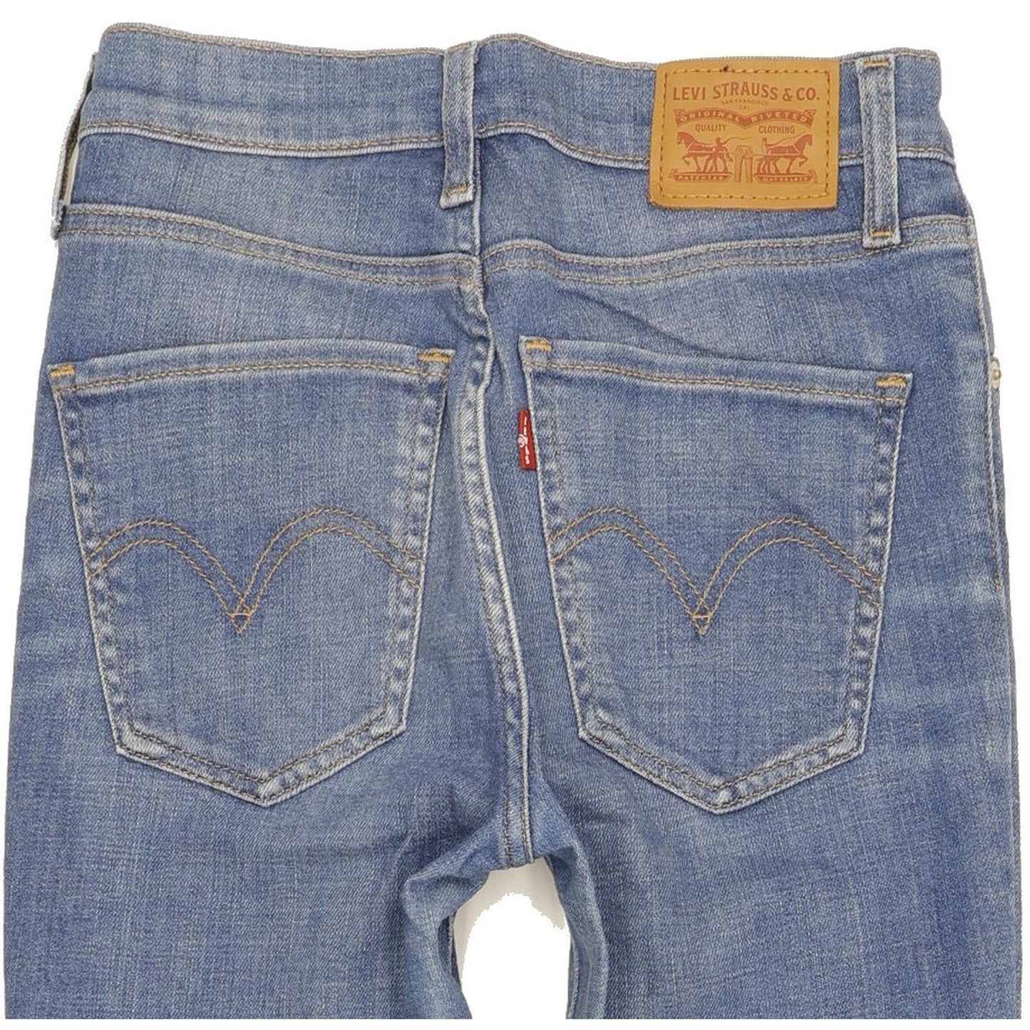 Levi's Mile Women Blue Skinny Slim Stretch Jeans W25 L28