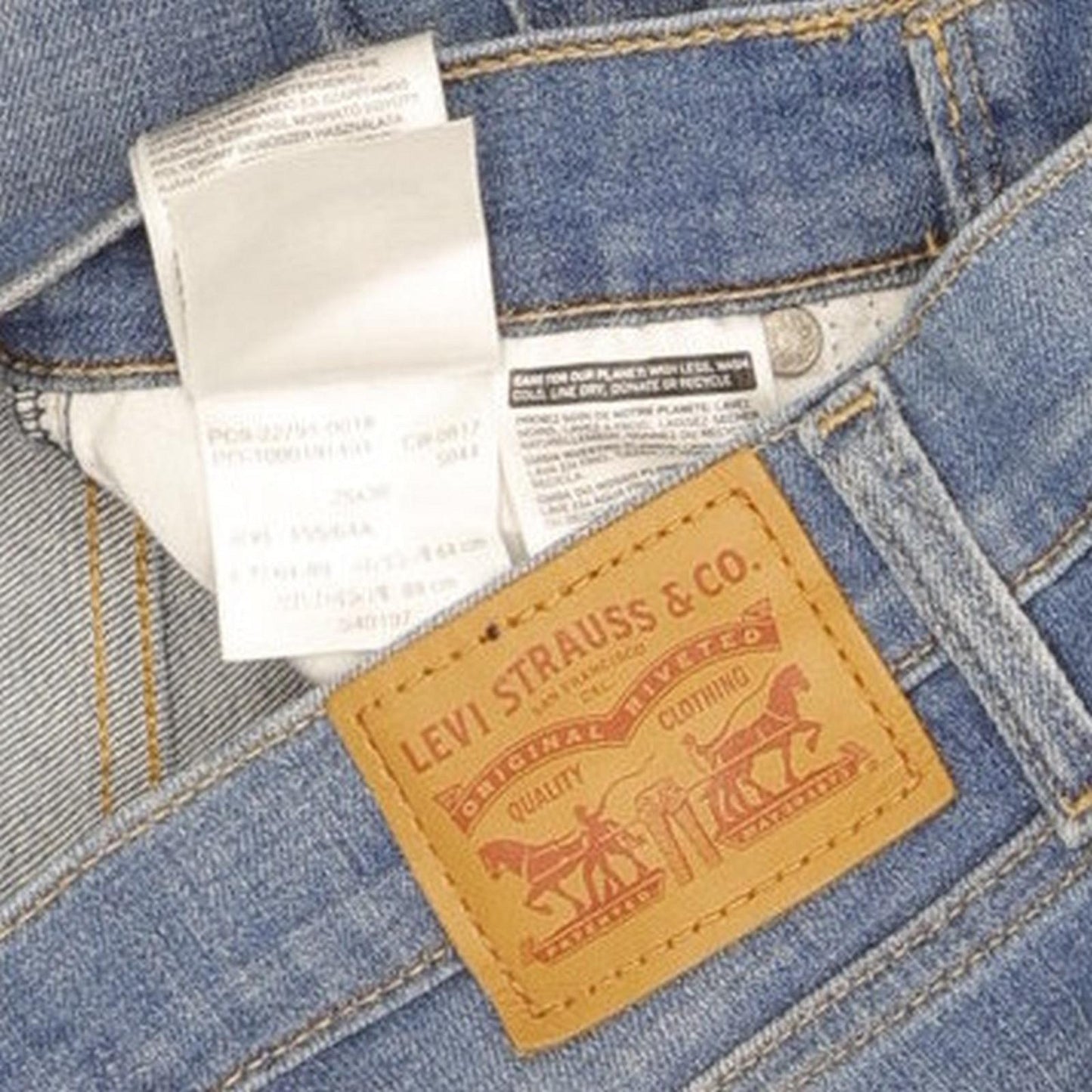 Levi's Mile Women Blue Skinny Slim Stretch Jeans W25 L28