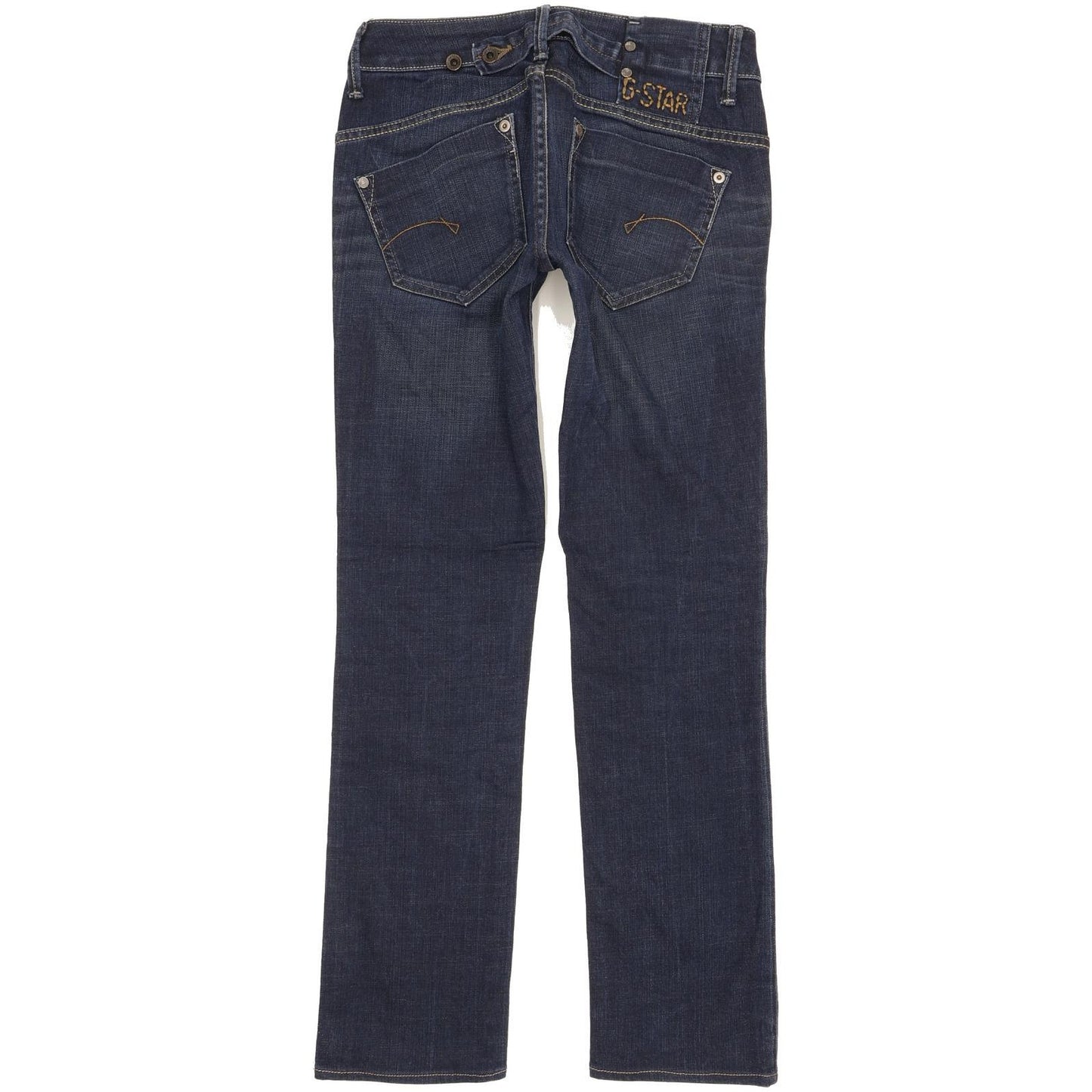 G-Star Midge Women Blue Straight Slim Stretch Jeans W26 L29