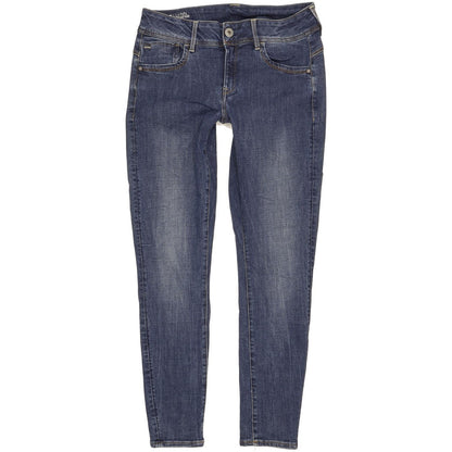 G-Star Lynn Mid Women Blue Skinny Slim Stretch Jeans W32 L29