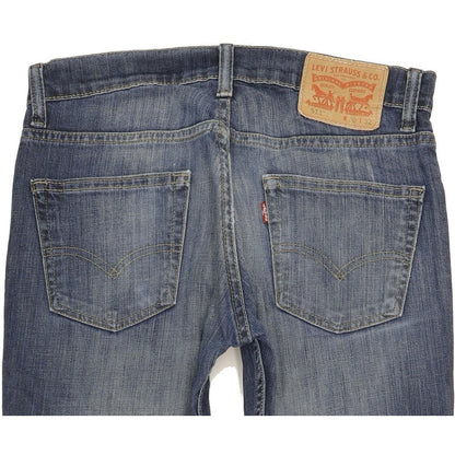 Levi's 511 Men Blue Straight Slim Stretch Jeans W30 L32