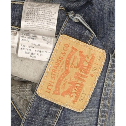 Levi's 511 Men Blue Straight Slim Stretch Jeans W30 L32