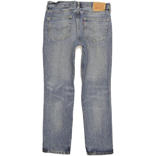Levi's 511 Men Blue Straight Slim Jeans W34 L29