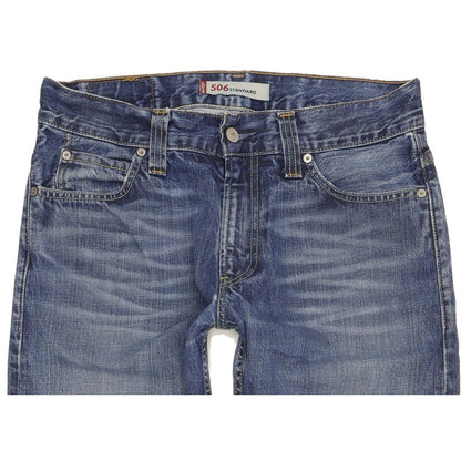 Levi's 506 Men Blue Straight Regular Jeans W33 L30