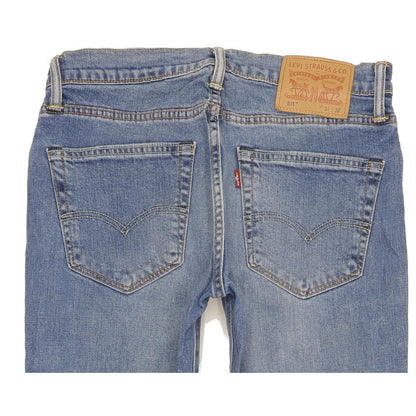 Levi's 511 Men Blue Straight Slim Stretch Jeans W31 L31