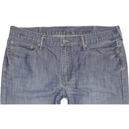 Levi's 514 Men Blue Straight Regular Jeans W38 L32