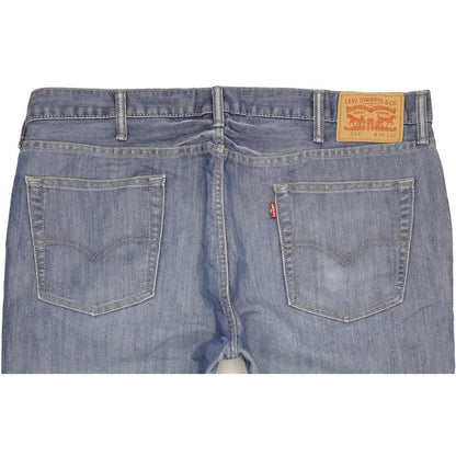 Levi's 514 Men Blue Straight Regular Jeans W38 L32