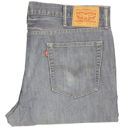 Levi's 514 Men Blue Straight Regular Jeans W38 L32
