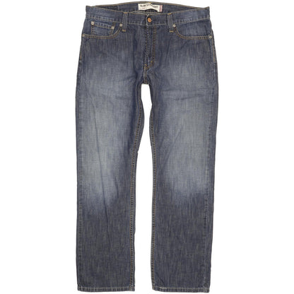 Levi's 514 Men Blue Straight Slim Jeans W34 L30