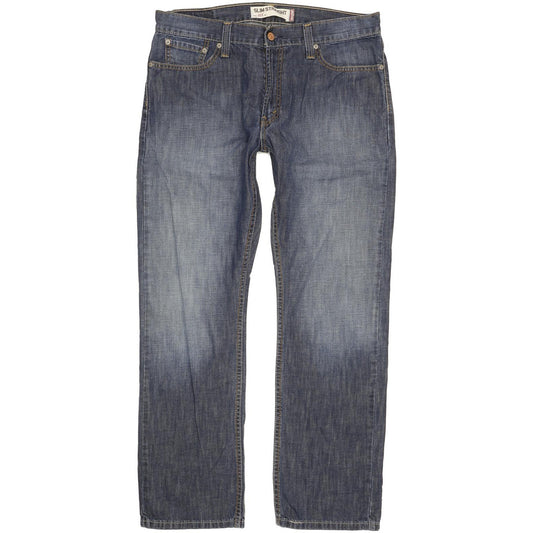 Levi's 514 Men Blue Straight Slim Jeans W34 L30