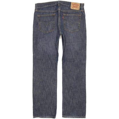 Levi's 514 Men Blue Straight Slim Jeans W34 L30