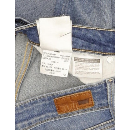 Levi's Slight Curve Women Blue Straight Classic Stretch Jeans W32 L34
