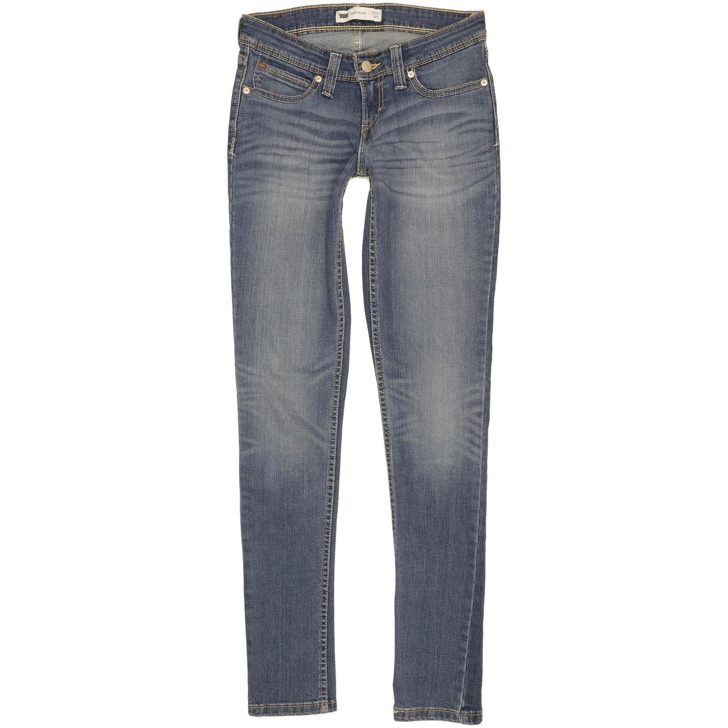 Levi's Demi Curve Women Blue Skinny Slim Stretch Jeans W26 L32
