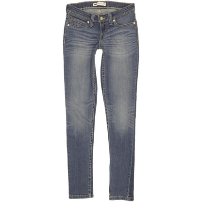 Levi's Demi Curve Women Blue Skinny Slim Stretch Jeans W26 L32