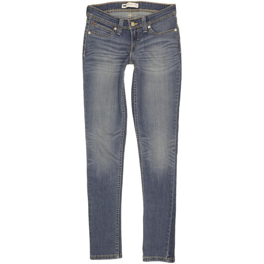 Levi's Demi Curve Women Blue Skinny Slim Stretch Jeans W26 L32