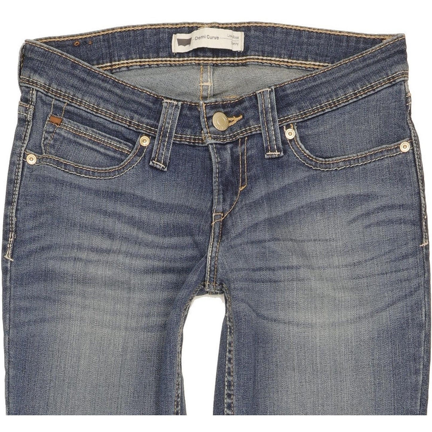 Levi's Demi Curve Women Blue Skinny Slim Stretch Jeans W26 L32