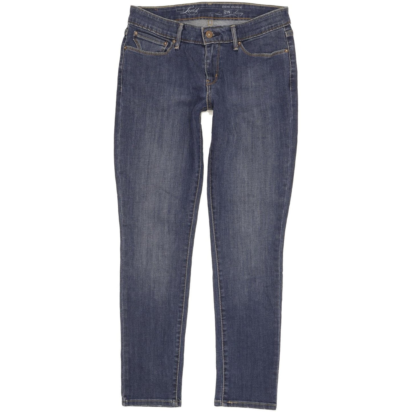Levi's Demi Curve Women Blue Skinny Slim Stretch Jeans W28 L29