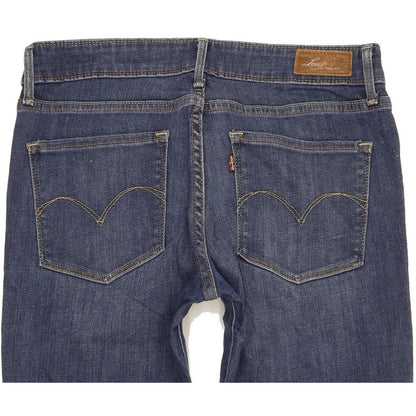 Levi's Demi Curve Women Blue Skinny Slim Stretch Jeans W28 L29