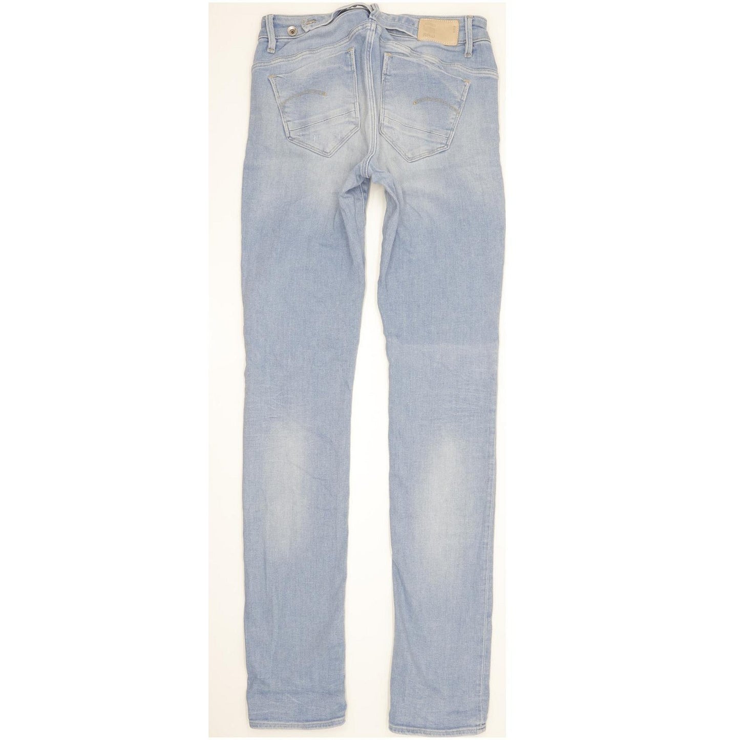 G-Star Midge Women Blue Straight Slim Stretch Jeans W28 L36