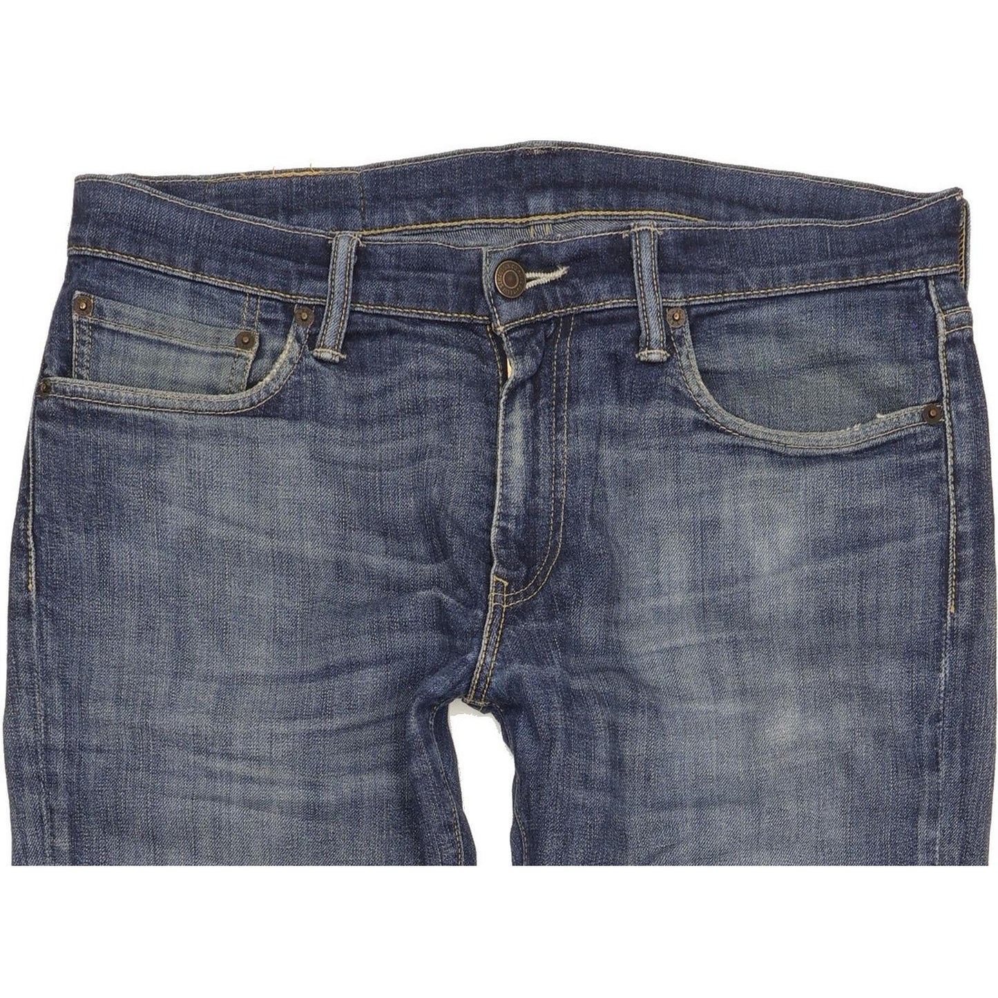 Levi's 511 Men Blue Straight Slim Stretch Jeans W33 L31