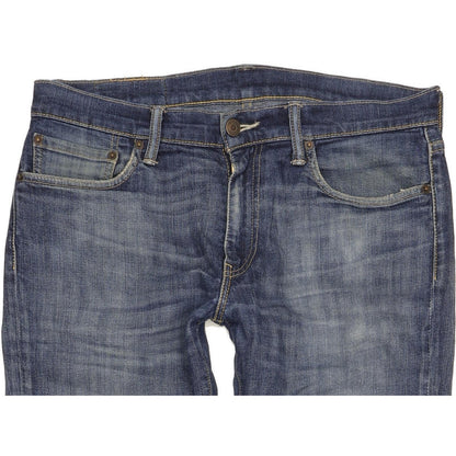 Levi's 511 Men Blue Straight Slim Stretch Jeans W33 L31
