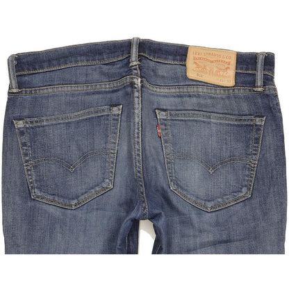 Levi's 511 Men Blue Straight Slim Stretch Jeans W33 L31