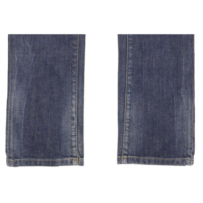 G-Star Women Blue Straight Slim Stretch Jeans W28 L36