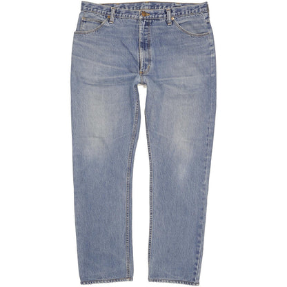 Wrangler Men Blue Straight Regular Jeans W38 L31
