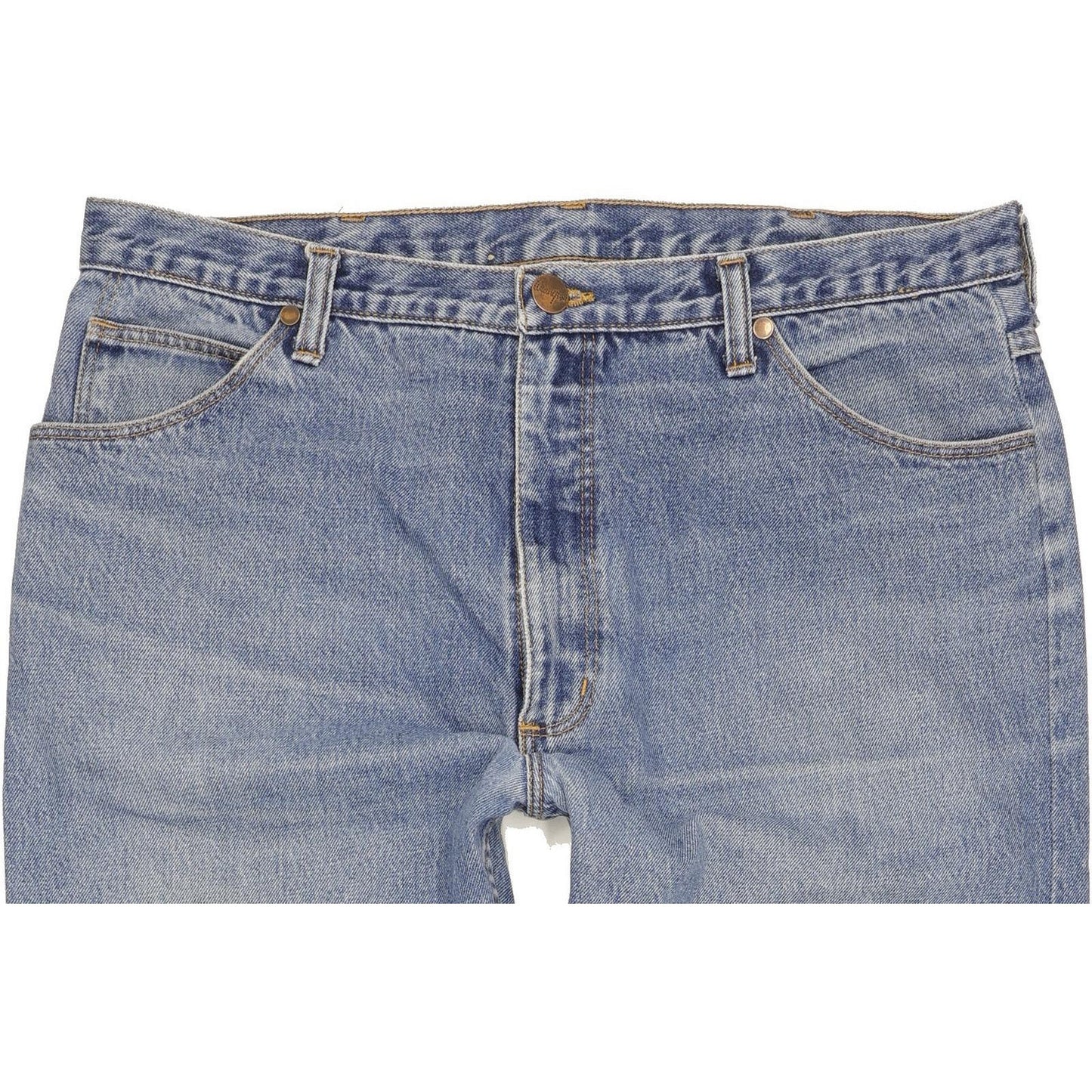 Wrangler Men Blue Straight Regular Jeans W38 L31