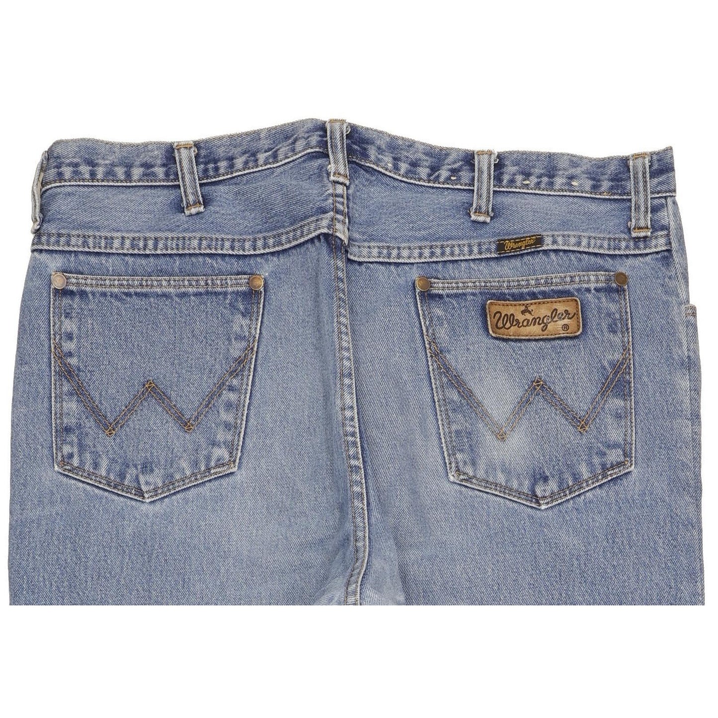 Wrangler Men Blue Straight Regular Jeans W38 L31