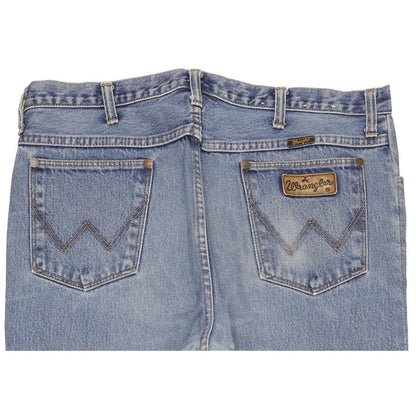 Wrangler Men Blue Straight Regular Jeans W38 L31