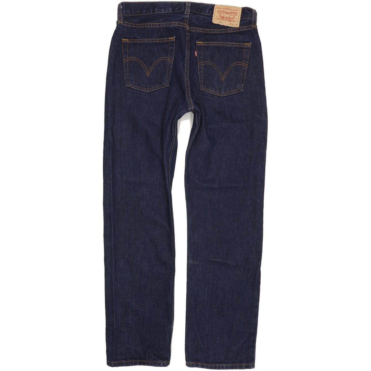 Levi's 751 Men Navy Straight Regular Jeans W32 L31