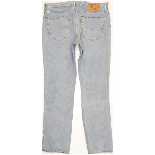 Levi's 511 Men Blue Straight Regular Stretch Jeans W36 L32